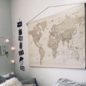 Hobby Lobby Tapestry Map